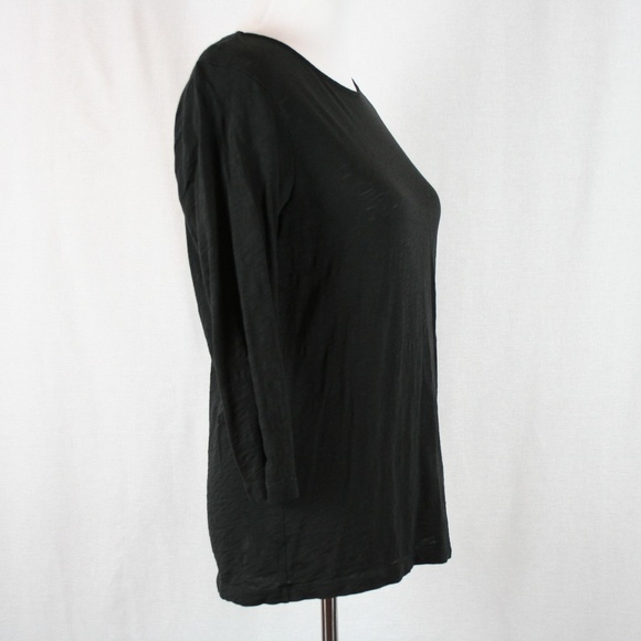 Theory Textured Classic Long Sleeve Cotton - Picture 8 of 8